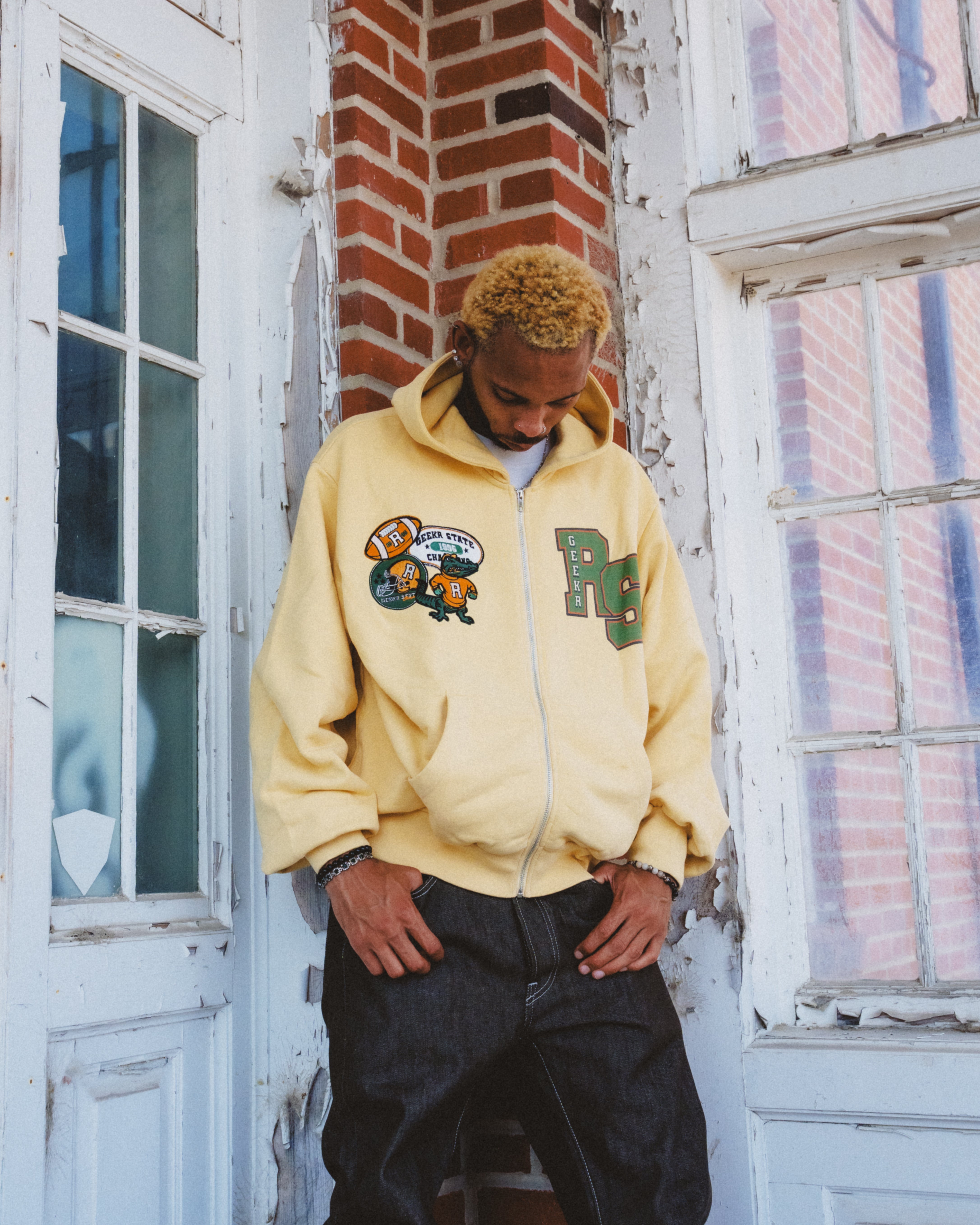 State Champs Oversized Zip-up Hoodie