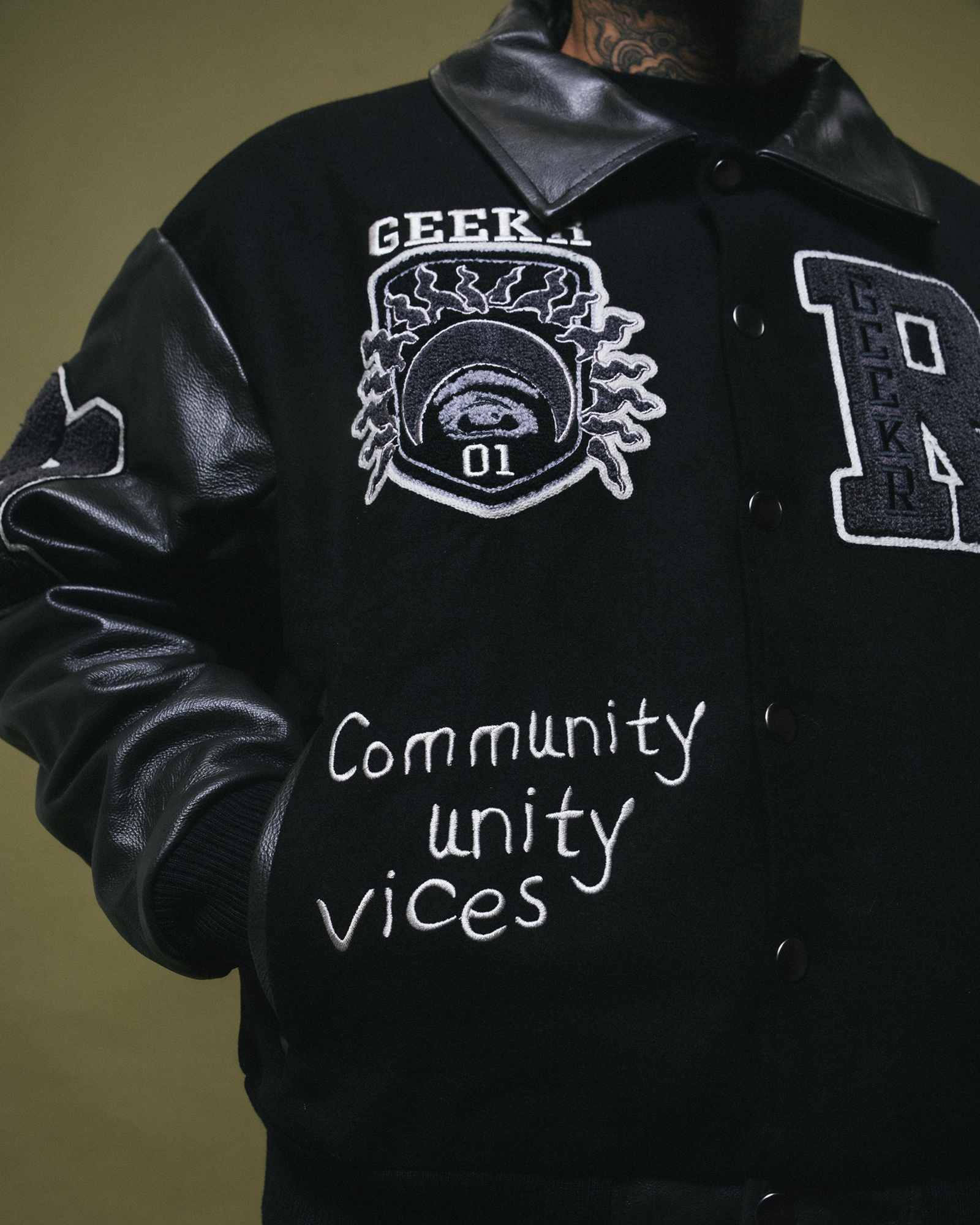 "Creative Club" Varsity Jacket